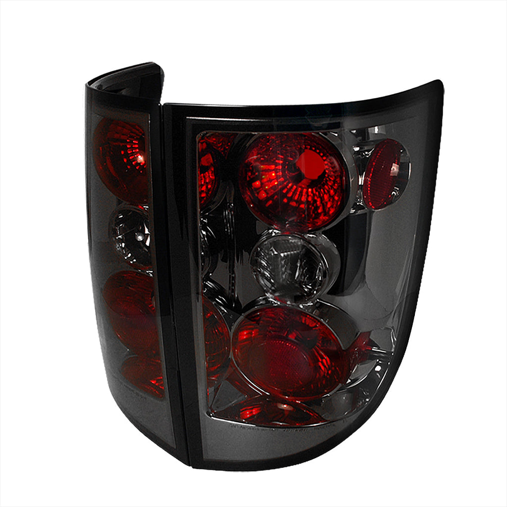 2006-2014 Honda Ridgeline Tail Lights (Chrome Housing/Smoked Lens)