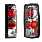 1982-1994 Chevrolet S10/Blazer GMC S15/Sonoma Tail Lights (Chrome Housing/Clear Lens)