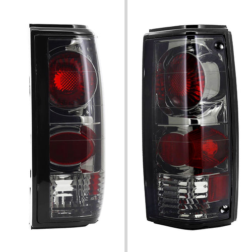 1982-1994 Chevrolet S10/Blazer GMC S15/Sonoma Tail Lights (Chrome Housing/Smoked Lens)