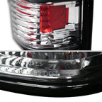 1982-1994 Chevrolet S10/Blazer GMC S15/Sonoma Tail Lights (Matte Black Housing/Clear Lens)