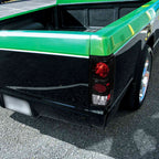 1982-1994 Chevrolet S10/Blazer GMC S15/Sonoma Tail Lights (Matte Black Housing/Clear Lens)