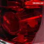 1982-1994 Chevrolet S10/Blazer GMC S15/Sonoma Tail Lights (Chrome Housing/Red Clear Lens)