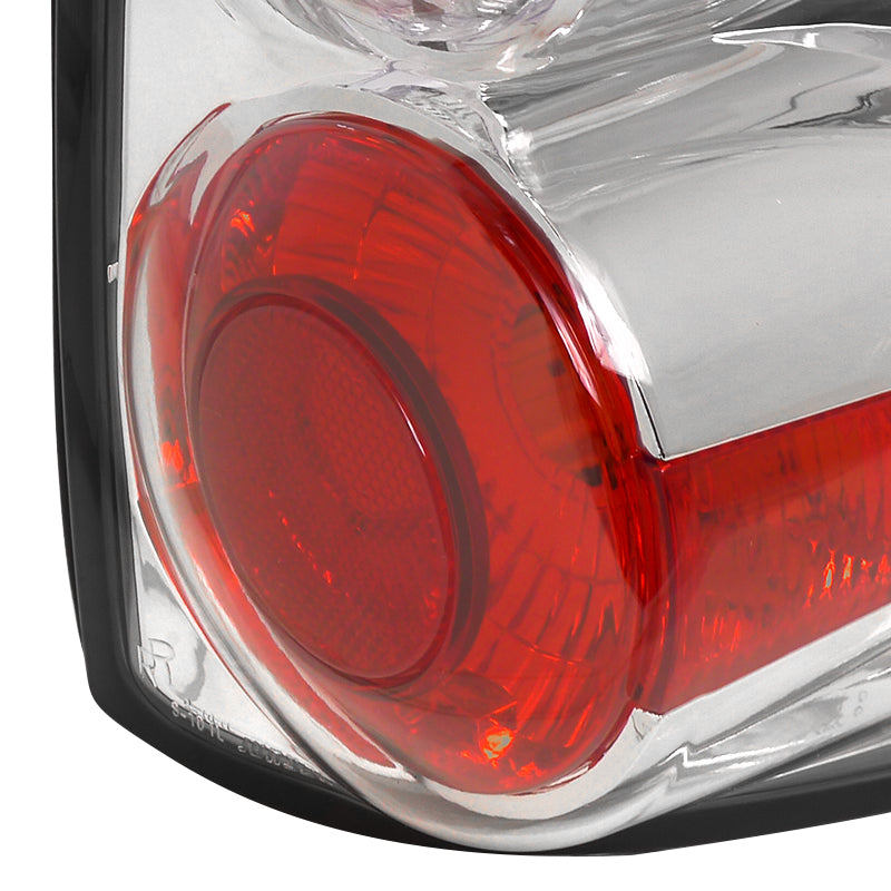 1994-2004 Chevrolet S10/ GMC Sonoma/ Isuzu Hombre Tail Lights (Chrome Housing/Clear Lens)