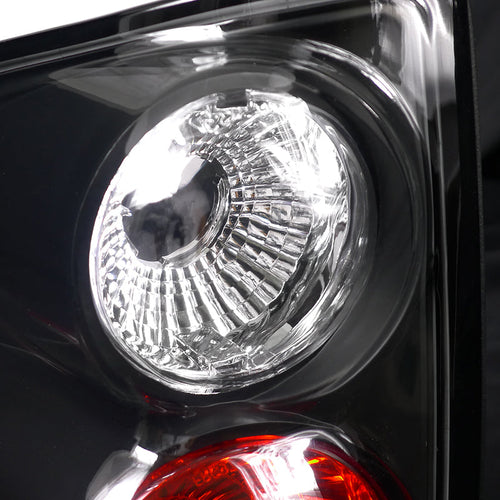 1994-2004 Chevrolet S10/ GMC Sonoma/ Isuzu Hombre Tail Lights (Matte Black Housing/Clear Lens)