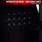 2007-2014 GMC Sierra LED Tail Lights (Glossy Black Housing/Smoked Lens)