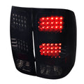 2007-2014 GMC Sierra LED Tail Lights (Glossy Black Housing/Smoked Lens)
