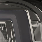 2007-2013 GMC Sierra 1500 / 2007-2014 Sierra 2500HD 3500HD C-Bar LED Tail Lights (Chrome Housing/Smoked Lens)