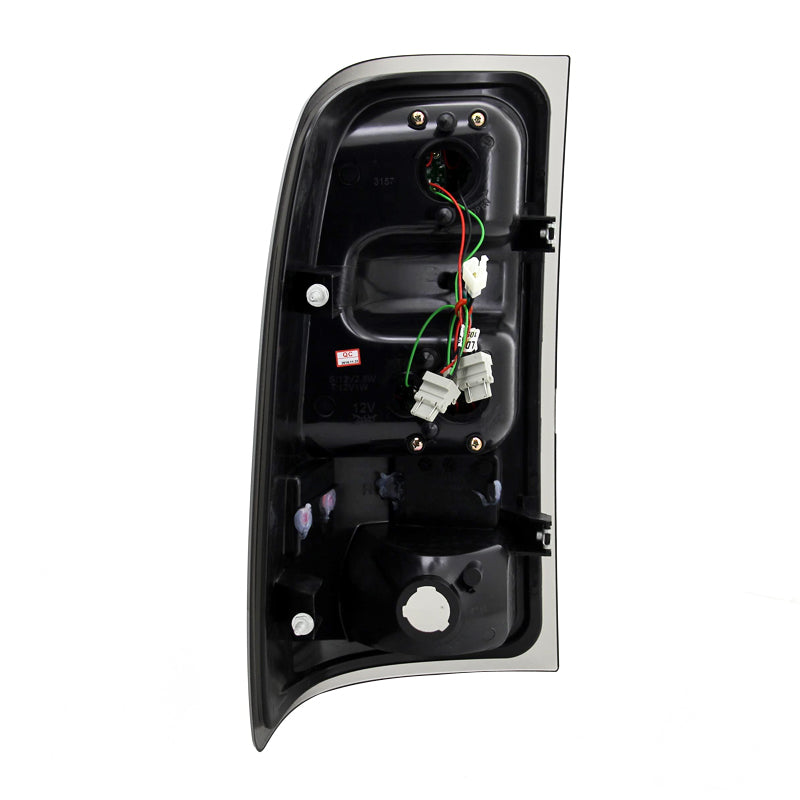 2007-2014 GMC Sierra LED Tail Lights (Chrome Housing/Smoked Lens)