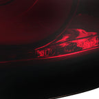 2014-2018 GMC Sierra 1500/2500HD/3500HD LED Tail Lights (Chrome Housing/Red Smoked Lens)