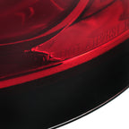 2014-2018 GMC Sierra 1500/2500HD/3500HD LED Tail Lights (Chrome Housing/Red Lens)