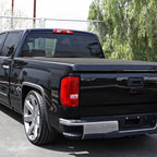 2014-2018 GMC Sierra 1500/2500HD/3500HD LED Tail Lights (Chrome Housing/Red Lens)