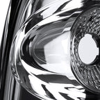 2003-2006 Chevrolet Silverado Tail Lights (Chrome Housing/Clear Lens)