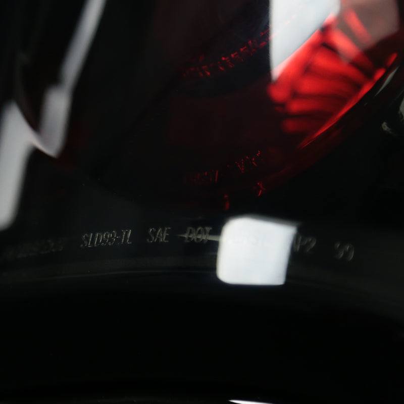 2003-2006 Chevrolet Silverado Tail Lights (Glossy Black Housing/Smoked Lens)