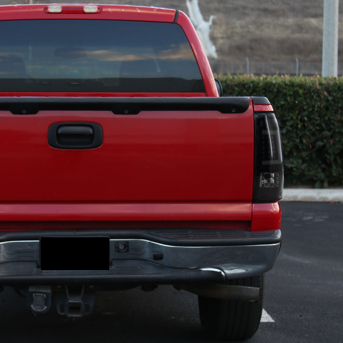 2003-2006 Chevrolet Silverado LED Tail Lights - G2 (Glossy Black Housing/Smoked Lens)