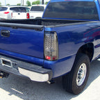 2003-2006 Chevrolet Silverado LED Tail Lights (Chrome Housing/Clear Lens)