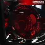2003-2006 Chevrolet Silverado Tail Lights (Chrome Housing/Smoked Lens)