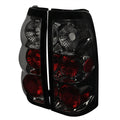 2003-2006 Chevrolet Silverado Tail Lights (Chrome Housing/Smoked Lens)