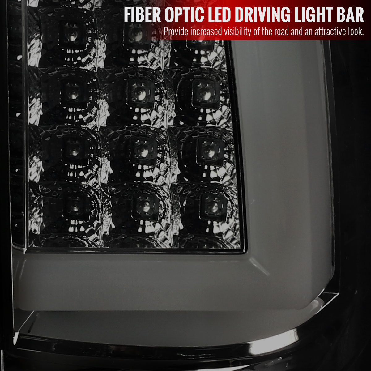 2003-2006 Chevrolet Silverado LED Tail Lights - G2 (Chrome Housing/Smoked Lens)