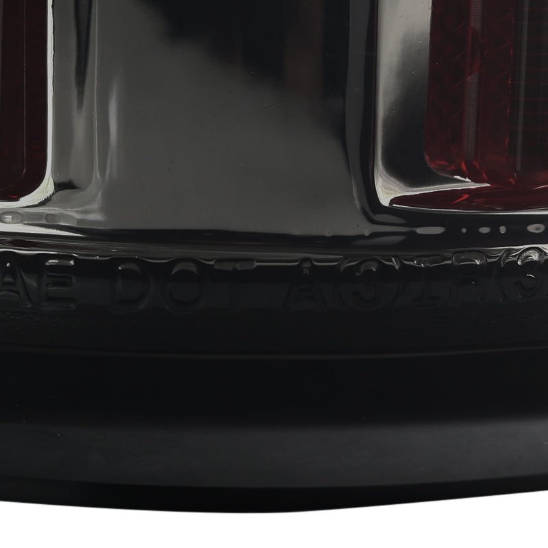 2003-2006 Chevrolet Silverado LED Tail Lights - G2 (Chrome Housing/Smoked Lens)