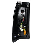 2003-2006 Chevrolet Silverado V2 LED Tail Lights (Matte Black Housing/Clear Lens)