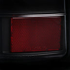 2003-2006 Chevrolet Silverado Red C Bar LED Tail Lights - G2 (Black Housing/Clear Lens)