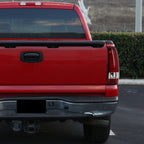 2003-2006 Chevrolet Silverado LED Tail Lights - G2 (Chrome Housing/Red Clear Lens)