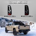 2003-2006 Chevrolet Silverado 1500 2500 3500 LED Bar Tail Lights (Black Housing / Smoked Lens)