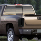 2007-2014 Chevrolet Silverado LED Tail Lights - OZ (Chrome Housing/Smoked Lens)