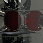 2007-2014 Chevrolet Silverado LED Tail Lights (Chrome Housing/Smoked Lens)