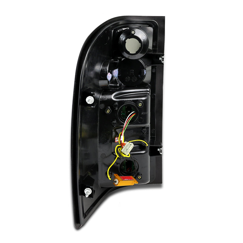 2007-2014 Chevrolet Silverado LED Tail Lights (Chrome Housing/Smoked Lens)