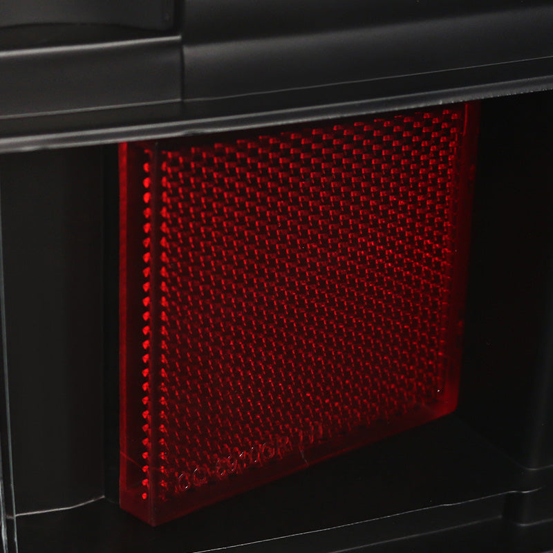 2007-2014 Chevrolet Silverado LED Tail Lights - OZ (Matte Black Housing/Clear Lens)