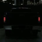 2007-2014 Chevrolet Silverado 1500 2500HD 3500HD LED Tail Lights (Matte Black Housing/Clear Lens)