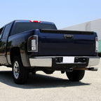 2007-2014 Chevrolet Silverado 1500 2500HD 3500HD LED Tail Lights (Matte Black Housing/Clear Lens)
