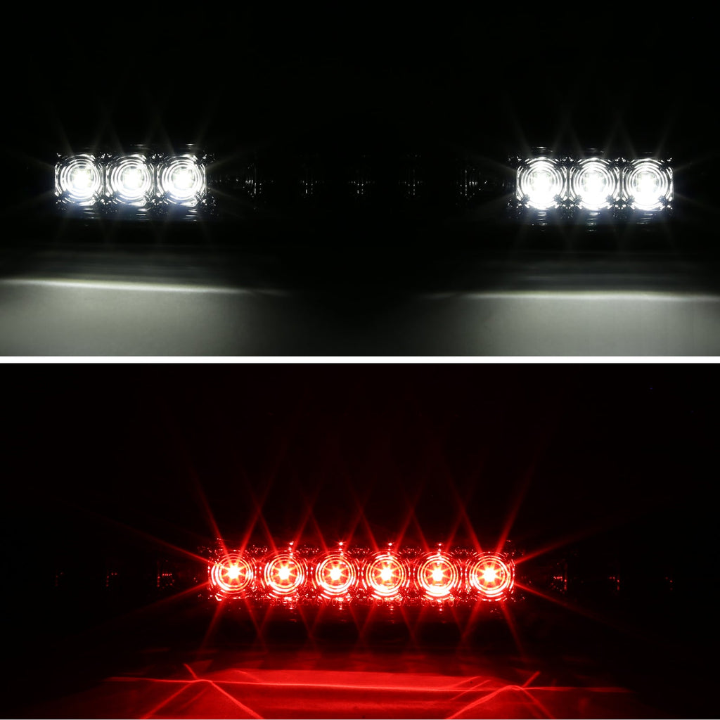2007-2012 Chevrolet Silverado/ GMC Sierra LED 3rd Brake Light (Chrome Housing/Smoked Lens)