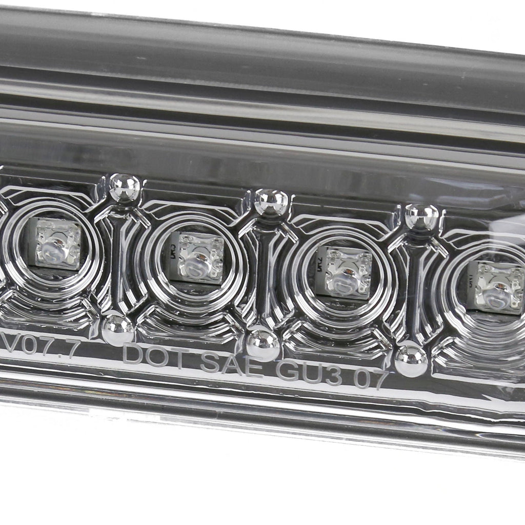 2007-2012 Chevrolet Silverado/ GMC Sierra LED 3rd Brake Light (Chrome Housing/Clear Lens)