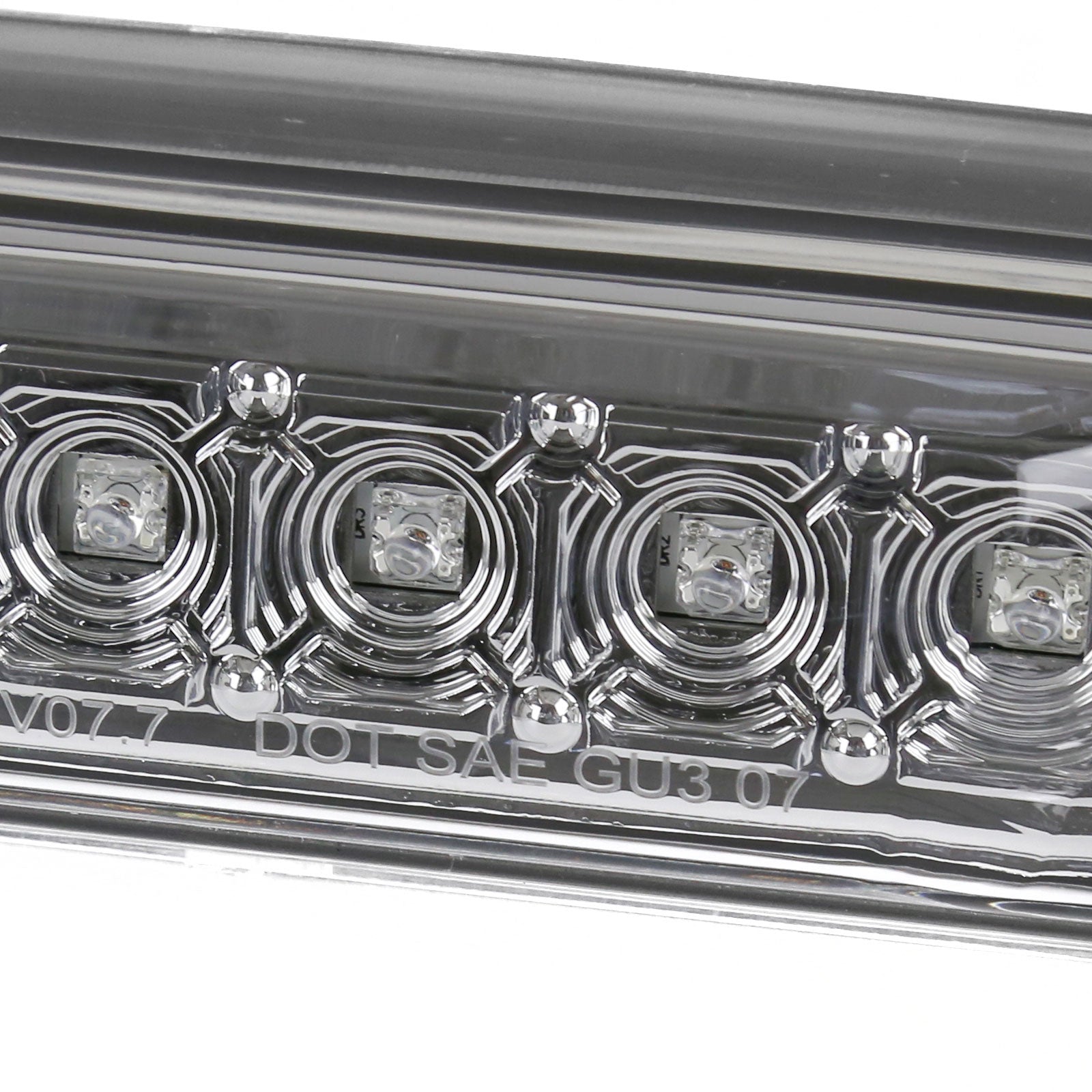 2007-2012 Chevrolet Silverado/ GMC Sierra LED 3rd Brake Light (Chrome Housing/Clear Lens)