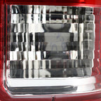 2007-2014 Chevrolet Silverado LED Tail Lights - OZ (Chrome Housing/Red Lens)