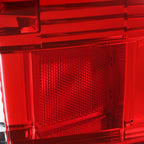 2007-2014 Chevrolet Silverado LED Tail Lights - OZ (Chrome Housing/Red Lens)