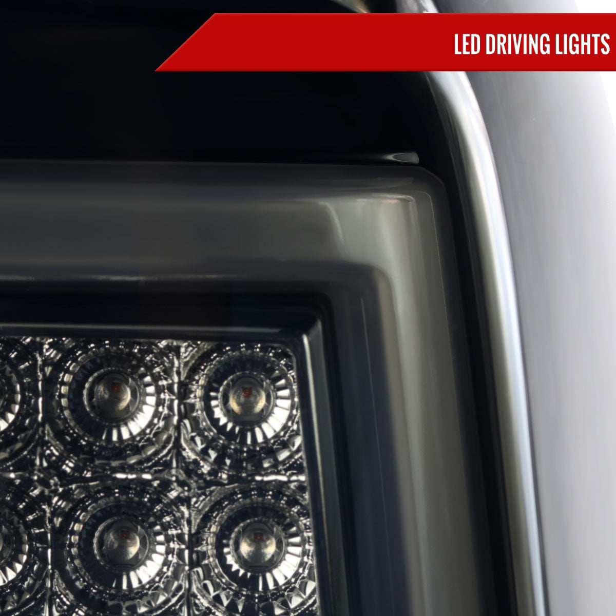 2014-2019 Chevrolet Silverado 1500/ 2015-2019 Silverado 2500HD 3500HD GMC Sierra 3500HD LED Tail Lights (Glossy Black Housing/Smoked Lens)