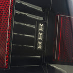 2014-2019 Chevrolet Silverado 1500/ 2015-2019 Silverado 2500HD 3500HD GMC Sierra 3500HD LED Tail Lights (Glossy Black Housing/Smoked Lens)