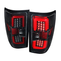 2014-2019 Chevrolet Silverado 1500/ 2015-2019 Silverado 2500HD 3500HD GMC Sierra 3500HD LED Tail Lights (Jet Black Housing/Clear Lens)
