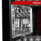 2014-2019 Chevrolet Silverado 1500/ 2015-2019 Silverado 2500HD 3500HD GMC Sierra 3500HD LED Tail Lights (Matte Black Housing/Clear Lens)