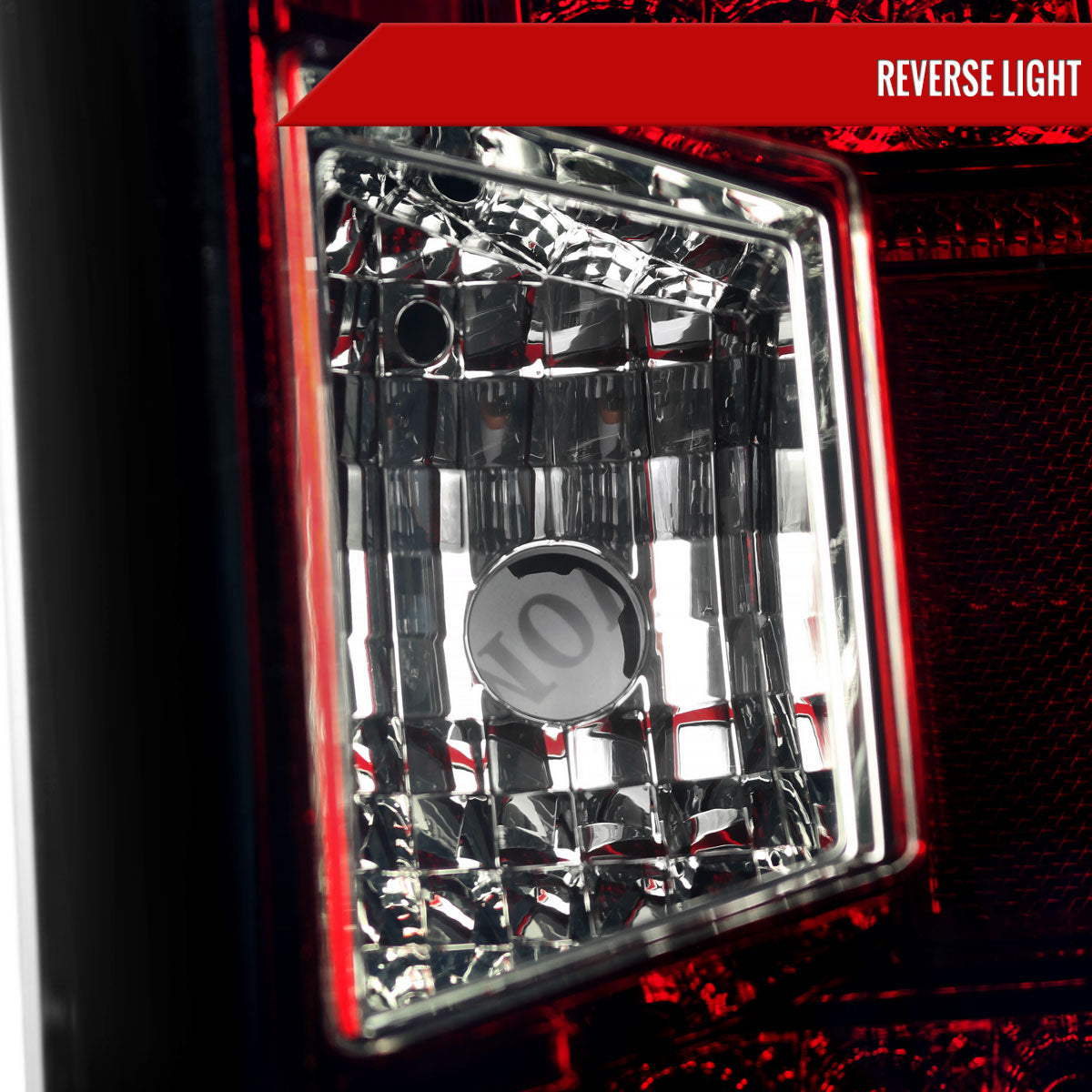 2014-2019 Chevrolet Silverado 1500/ 2015-2019 Silverado 2500HD 3500HD GMC Sierra 3500HD LED Tail Lights (Chrome Housing/Red Smoked Lens)