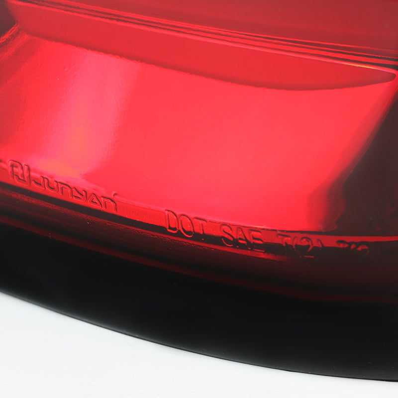 2014-2019 Chevrolet Silverado 1500/ 2015-2019 Silverado 2500HD 3500HD GMC Sierra 3500HD LED Tail Lights (Chrome Housing/Red Lens)