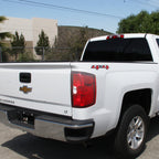 2014-2019 Chevrolet Silverado 1500/ 2015-2019 Silverado 2500HD 3500HD GMC Sierra 3500HD LED Tail Lights (Chrome Housing/Red Lens)