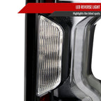 2019-2026 Chevrolet Silverado 1500 / 2020-2023 Silverado 2500HD/3500HD LED Tail Lights (Matte Black Housing/Clear Lens)