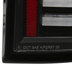 2019-2026 Chevrolet Silverado 1500 / 2020-2023 Silverado 2500HD/3500HD LED Tail Lights (Matte Black Housing/Clear Lens)