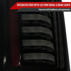 2019-2026 Chevrolet Silverado 1500 / 2020-2023 Silverado 2500HD/3500HD LED Tail Lights (Matte Black Housing/Smoked Lens)