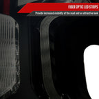 2019-2026 Chevrolet Silverado 1500 / 2020-2023 Silverado 2500HD/3500HD LED Tail Lights (Matte Black Housing/Smoked Lens)