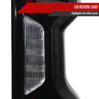 2019-2026 Chevrolet Silverado 1500 / 2020-2023 Silverado 2500HD/3500HD LED Tail Lights (Matte Black Housing/Smoked Lens)